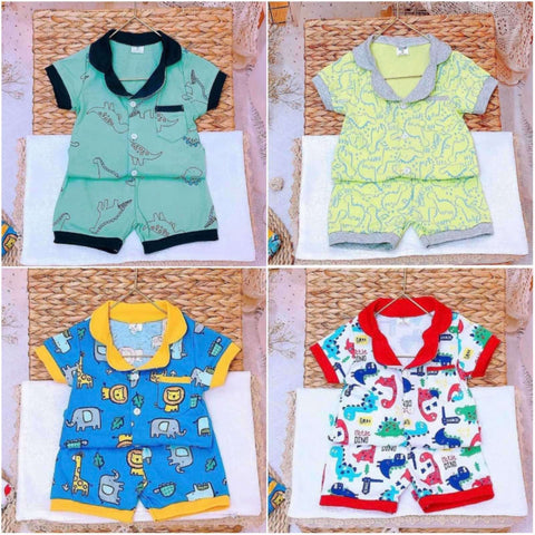 High Quality Vietnam Pajama Button Down for Kids Boys and Girls